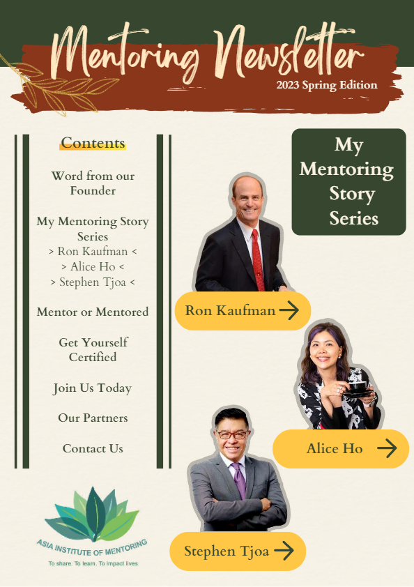 Mentoring Newsletter 2023 Spring Edition