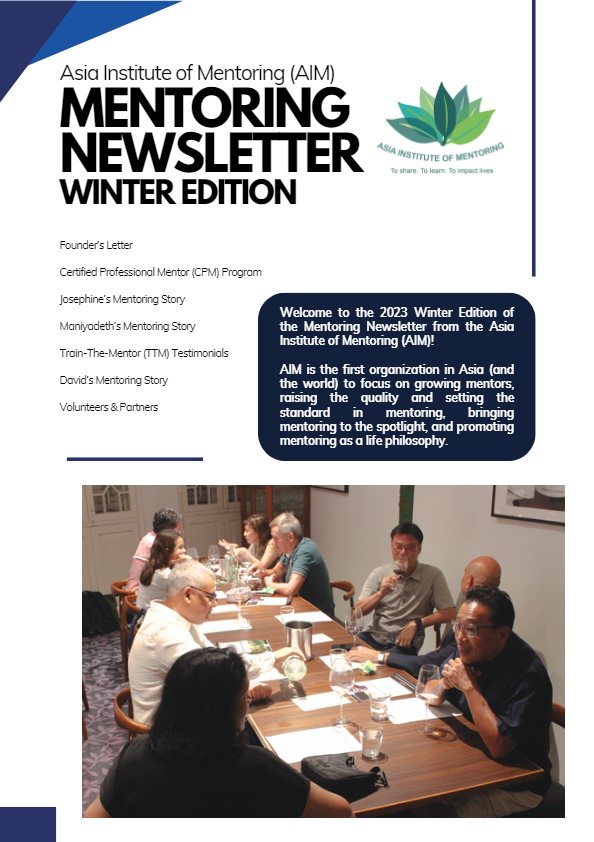 Mentoring Newsletter 2023 Winter Edition