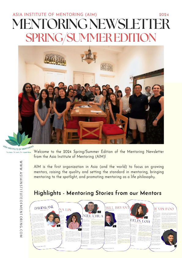 Mentoring Newsletter 2024 Spring Summer Edition