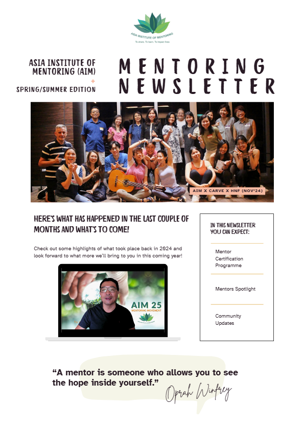 Mentoring Newsletter 2025 Spring/Summer Edition